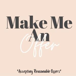 Make me an Offer to Consider